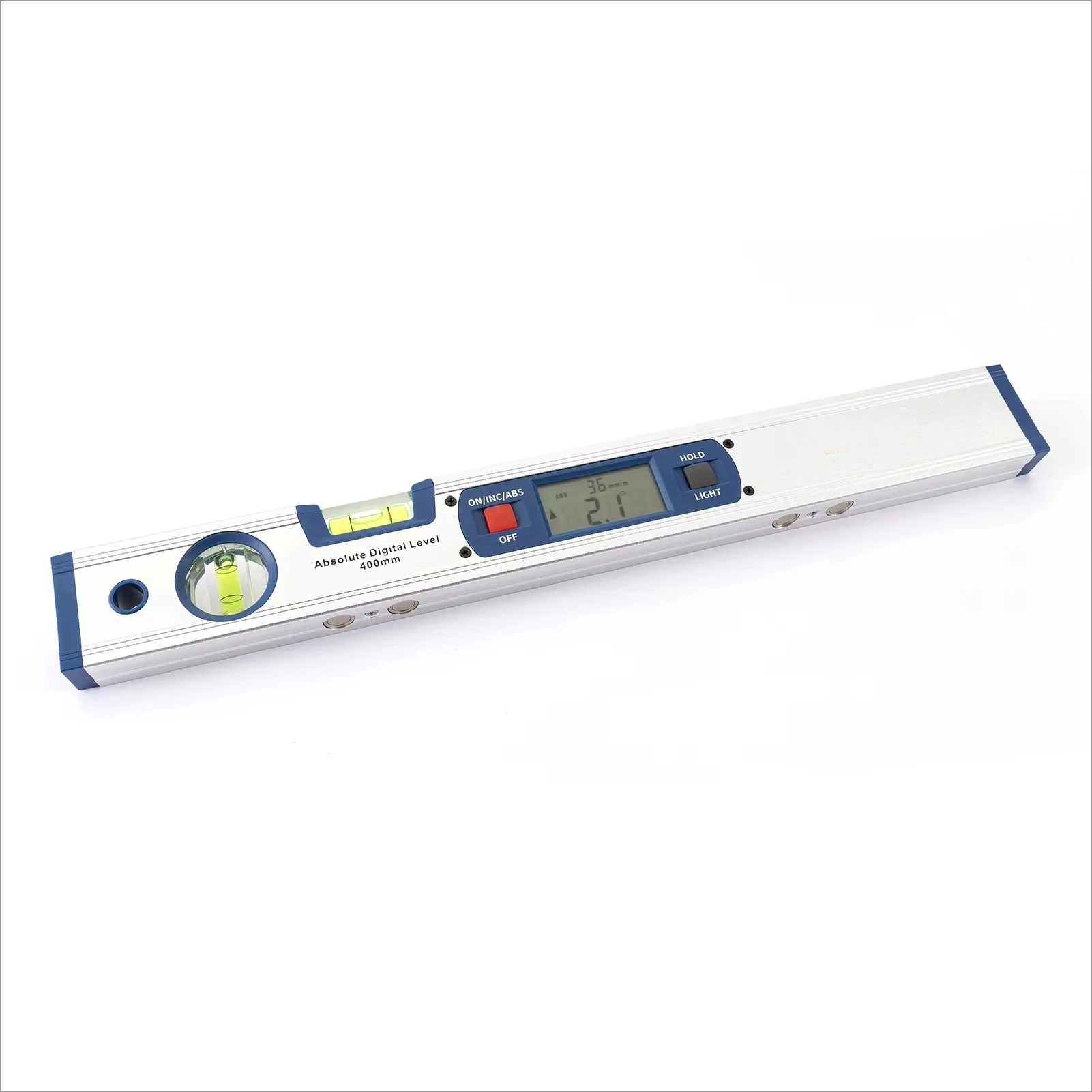 400mm Protractor LCD Display Digital Spirit Level With Bubble Magnet
400mm Protractor LCD Display Digital Spirit Level With Bubble Magnet