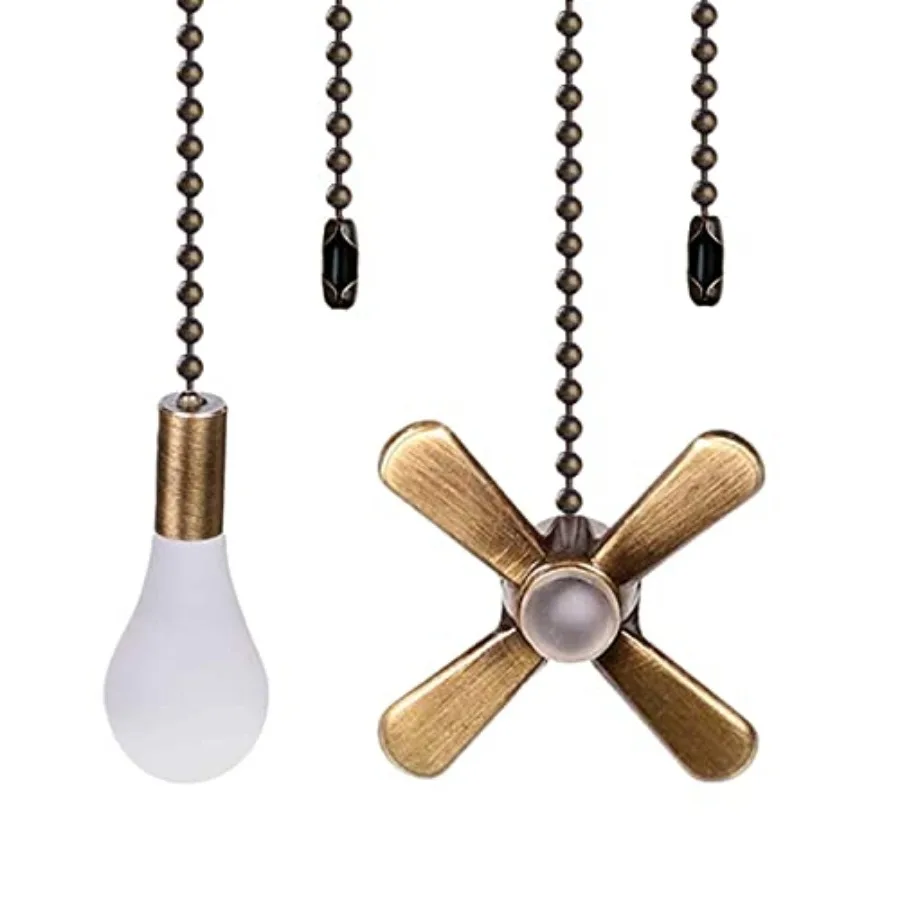 Ceiling Fan Pull Chains 13.6 Inch Fan Pulls 2 Pcs Ceiling Fan Pull Cord Fan Pull Set for Ceiling Fan Light and Lamps
Ceiling Fan Pull Chains 13.6 Inch Fan Pulls 2 Pcs Ceiling Fan Pull Cord Fan Pull Set for Ceiling Fan Light and Lamps