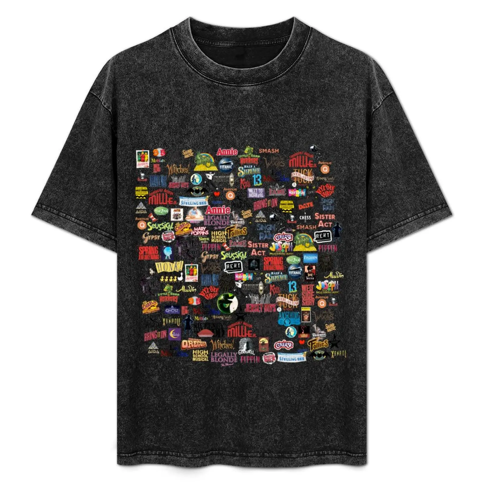 Musical Logos T-Shirt Modern Print Casual T-Shirt
Musical Logos T-Shirt Modern Print Casual T-Shirt