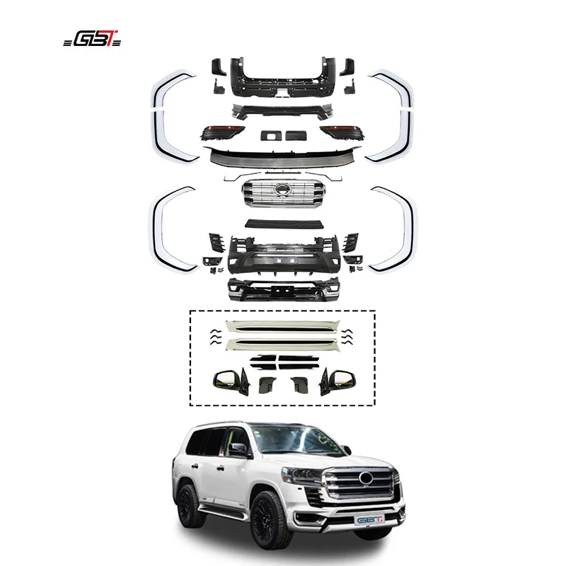 Комплект кузова ZAIQU Land Cruiser Modellista, внешние детали для модели бампера LC200–300 2016-2020 гг.
Комплект кузова ZAIQU Land Cruiser Modellista, внешние детали для модели бампера LC200–300 2016-2020 гг.
