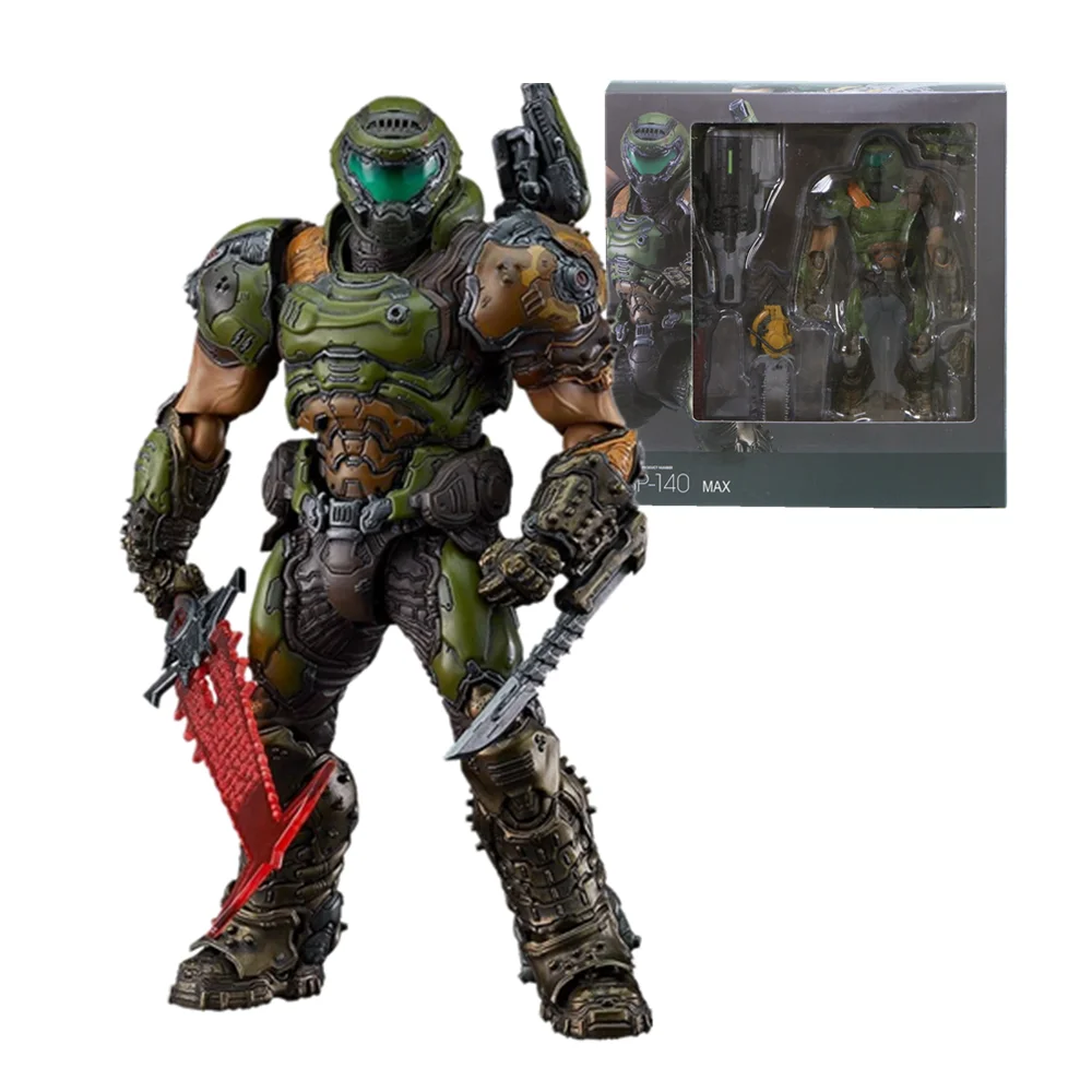 16cm Figma SP-140 Doom Slayer Eternal Action Figure Collection Model Statue Anime Destroy Warrior Doom Movable Figurine Toy Gift
16cm Figma SP-140 Doom Slayer Eternal Action Figure Collection Model Statue Anime Destroy Warrior Doom Movable Figurine Toy Gift