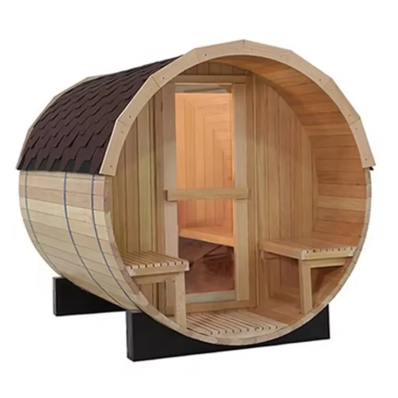 Custom 2-4 Person Outdoor Barrel Sauna, Modern Spruce Cedar Solid Wood Dry Steam Sauna Room for Home Garden Backyard Relaxation
Custom 2-4 Person Outdoor Barrel Sauna, Modern Spruce Cedar Solid Wood Dry Steam Sauna Room for Home Garden Backyard Relaxation