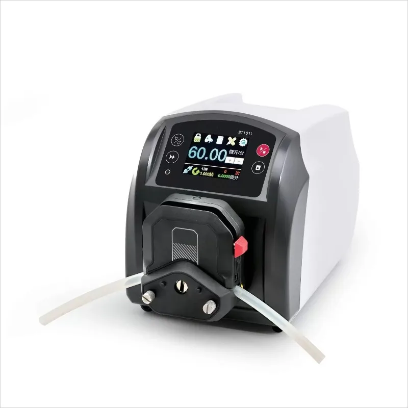 BT101L flow type peristaltic pump YZ15T YT25 laboratory single and double channel constant flow pump
BT101L flow type peristaltic pump YZ15T YT25 laboratory single and double channel constant flow pump