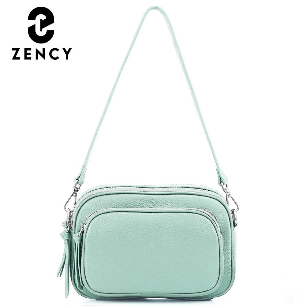 Zency Casual Designer Women Shoulder Bag Top Layer Cowhide Leather Handbag More pockets Large Capacity Female Crossbody Bag Blue
Zency Casual Designer Women Shoulder Bag Top Layer Cowhide Leather Handbag More pockets Large Capacity Female Crossbody Bag Blue