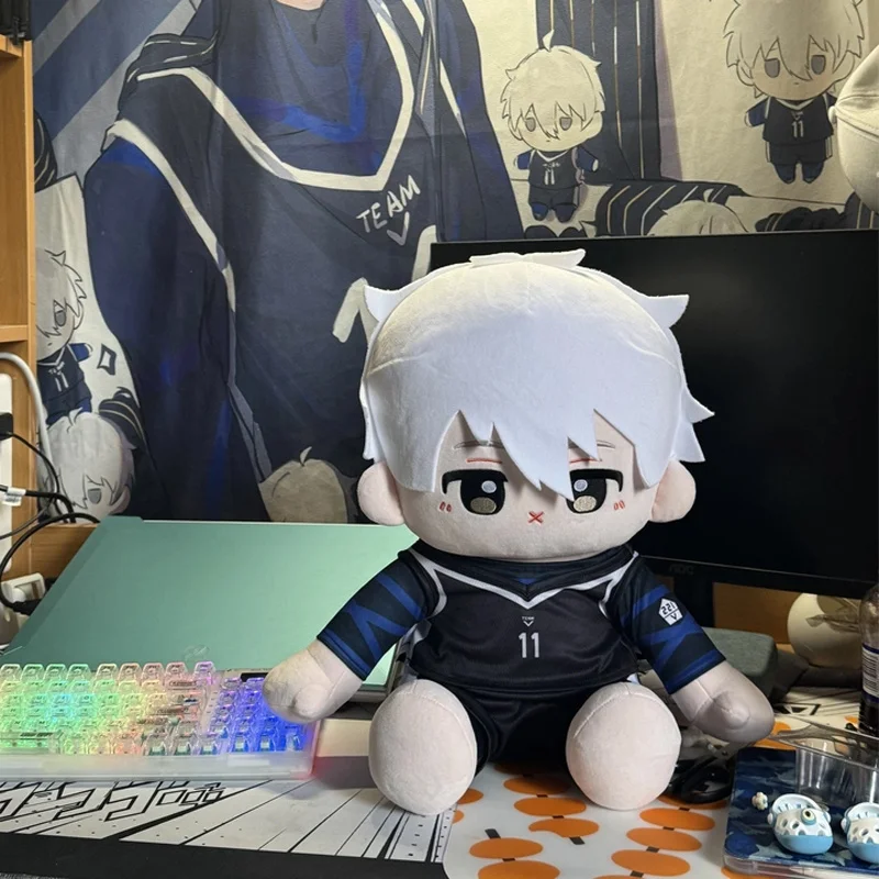 New In Stock Genuine Blue Lock 40cm Plush Doll Isagi Yoichi Bachira Meguru Nagi Seishiro Mikage Reo Chigiri Hyoma Itoshi Rin Toy
New In Stock Genuine Blue Lock 40cm Plush Doll Isagi Yoichi Bachira Meguru Nagi Seishiro Mikage Reo Chigiri Hyoma Itoshi Rin Toy