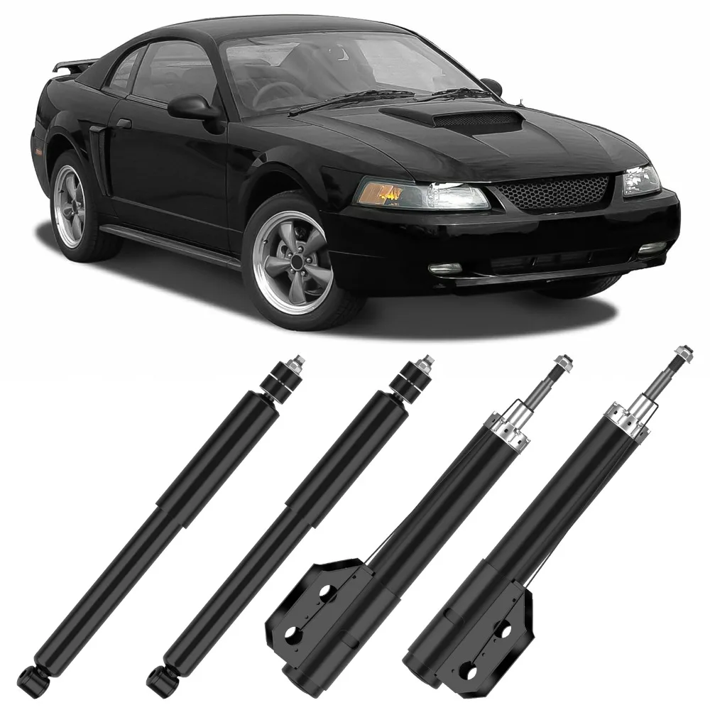 4Pcs Complete Front & Rear Shocks Struts Absorbers for 1994 - 2004 FORD MUSTANG
4Pcs Complete Front & Rear Shocks Struts Absorbers for 1994 - 2004 FORD MUSTANG