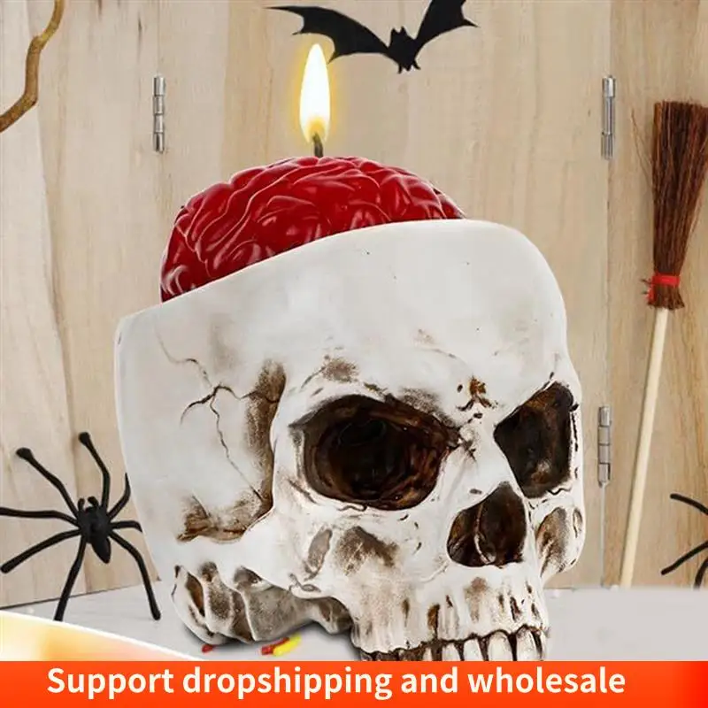 AA86 Halloween Multifunctional Skull Container Human Skull Flower Pot Craft Storage Container Multifunctional Home Decoration
AA86 Halloween Multifunctional Skull Container Human Skull Flower Pot Craft Storage Container Multifunctional Home Decoration