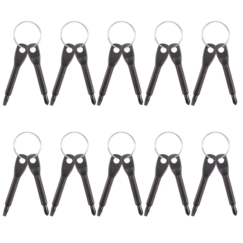 H-W 10 Set Portable Screwdriver Tool Outdoor EDC Multi-Function Tool Flat-Head Screwdriver Phillips Screwdriver Key Ring
H-W 10 Set Portable Screwdriver Tool Outdoor EDC Multi-Function Tool Flat-Head Screwdriver Phillips Screwdriver Key Ring