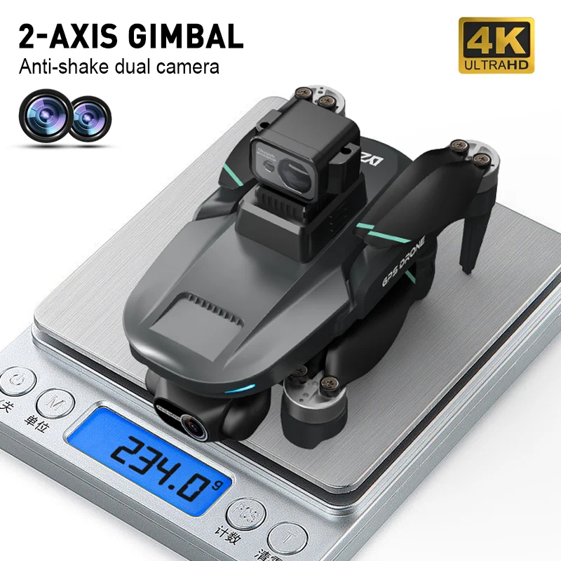 L200 Pro Max Drone With 2-axis PTZ Anti-shake 4K HD Dual Camera 360° Laser Obstacle Avoidance Quadcopter 5G FPV 216g Mini Drone
L200 Pro Max Drone With 2-axis PTZ Anti-shake 4K HD Dual Camera 360° Laser Obstacle Avoidance Quadcopter 5G FPV 216g Mini Drone