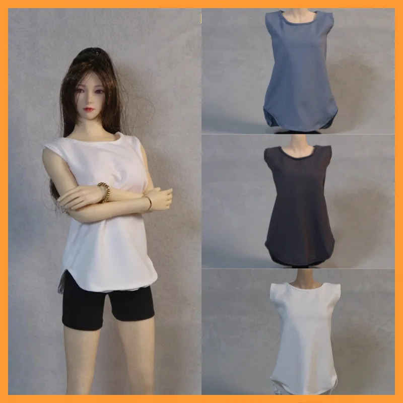 DMTOYS 1/6 Scale Three Color Optional Female Soldier Ice Silk Plus Size Casual T-shirt Fit 12inch Action Figure Model Toys
DMTOYS 1/6 Scale Three Color Optional Female Soldier Ice Silk Plus Size Casual T-shirt Fit 12inch Action Figure Model Toys