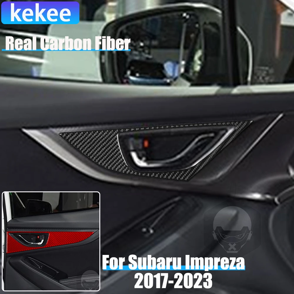 Real Carbon Fiber Car Accessories Door Handle Panel Trim Cover Soft Sticker For Subaru Impreza 2017-2023 Crosstrek 2018-2023
Real Carbon Fiber Car Accessories Door Handle Panel Trim Cover Soft Sticker For Subaru Impreza 2017-2023 Crosstrek 2018-2023