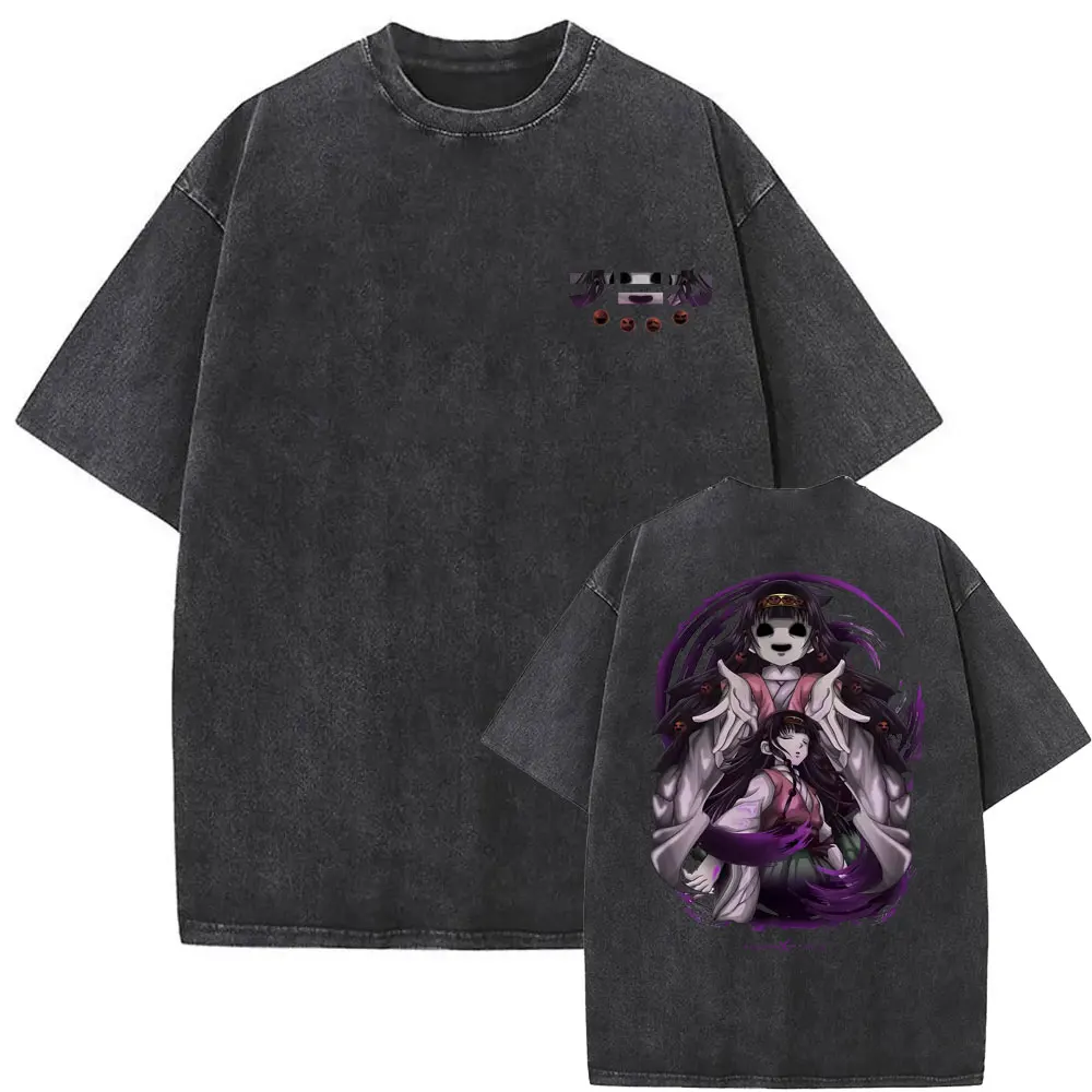 Washed Vintage Anime Hunter X Hunter Alluka Zoldyck Alluka Nanika Graphic T-shirt Men Women Manga Oversized T Shirts Streetwear
Washed Vintage Anime Hunter X Hunter Alluka Zoldyck Alluka Nanika Graphic T-shirt Men Women Manga Oversized T Shirts Streetwear