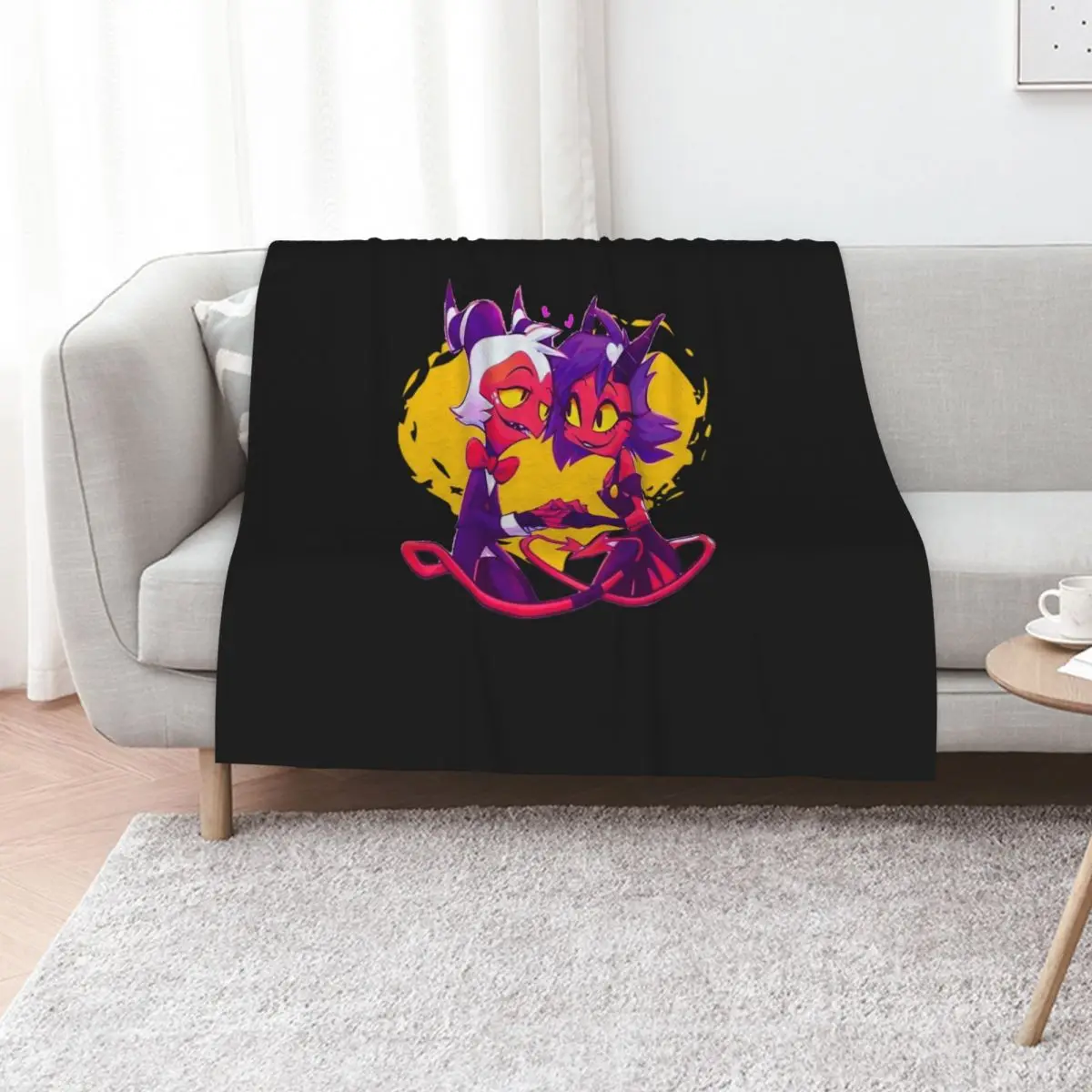 Helluva Boss Millie and Moxxie Throw Blanket Elegant Warm Throw Blanket for Hotel Home
Helluva Boss Millie and Moxxie Throw Blanket Elegant Warm Throw Blanket for Hotel Home