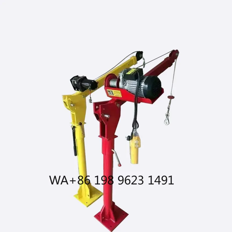 Foldable Pickup Truck Mounted Crane Electric Hydraulic Straight Arm Jib Hoist Unlimited Height Wire Rope Lifting Machine
Foldable Pickup Truck Mounted Crane Electric Hydraulic Straight Arm Jib Hoist Unlimited Height Wire Rope Lifting Machine
