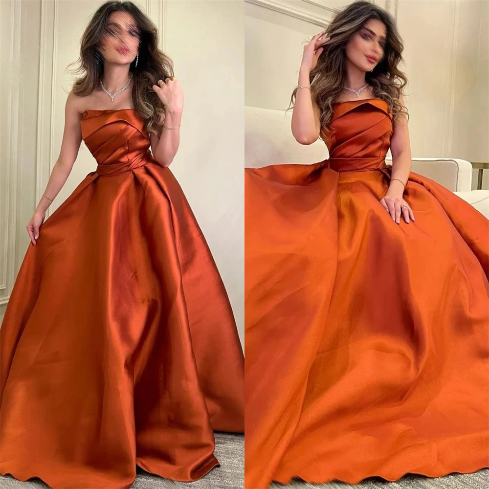 Sparkle Exquisite High Quality Satin Ruched Prom A-line Strapless Bespoke Occasion Gown Long Dresses
Sparkle Exquisite High Quality Satin Ruched Prom A-line Strapless Bespoke Occasion Gown Long Dresses