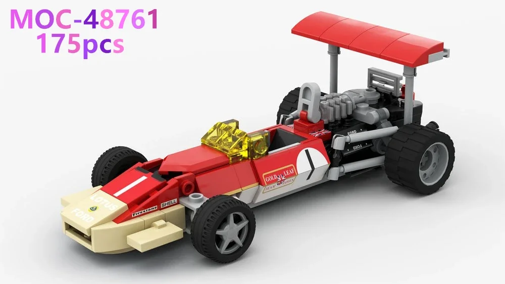 MOC-48761 race car 175 pieces compatible building toy blocks for children's Christmas gifts
MOC-48761 race car 175 pieces compatible building toy blocks for children's Christmas gifts