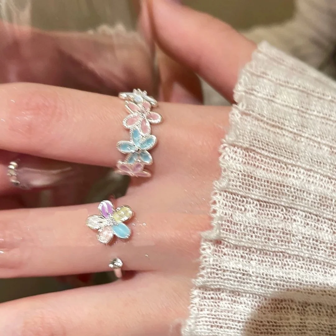 DUTRIEUX Sweet and lovely Zircon Flower Open Ring Exquisite Fashion Style For Women Party Jewelry Accessory Rings Gifts 2025
DUTRIEUX Sweet and lovely Zircon Flower Open Ring Exquisite Fashion Style For Women Party Jewelry Accessory Rings Gifts 2025