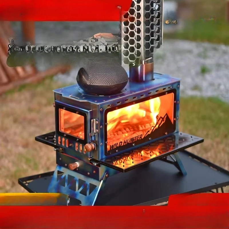 Wood stove outdoor camping ultra-light cooking firewatch fireplace tent indoor heating stove
Wood stove outdoor camping ultra-light cooking firewatch fireplace tent indoor heating stove