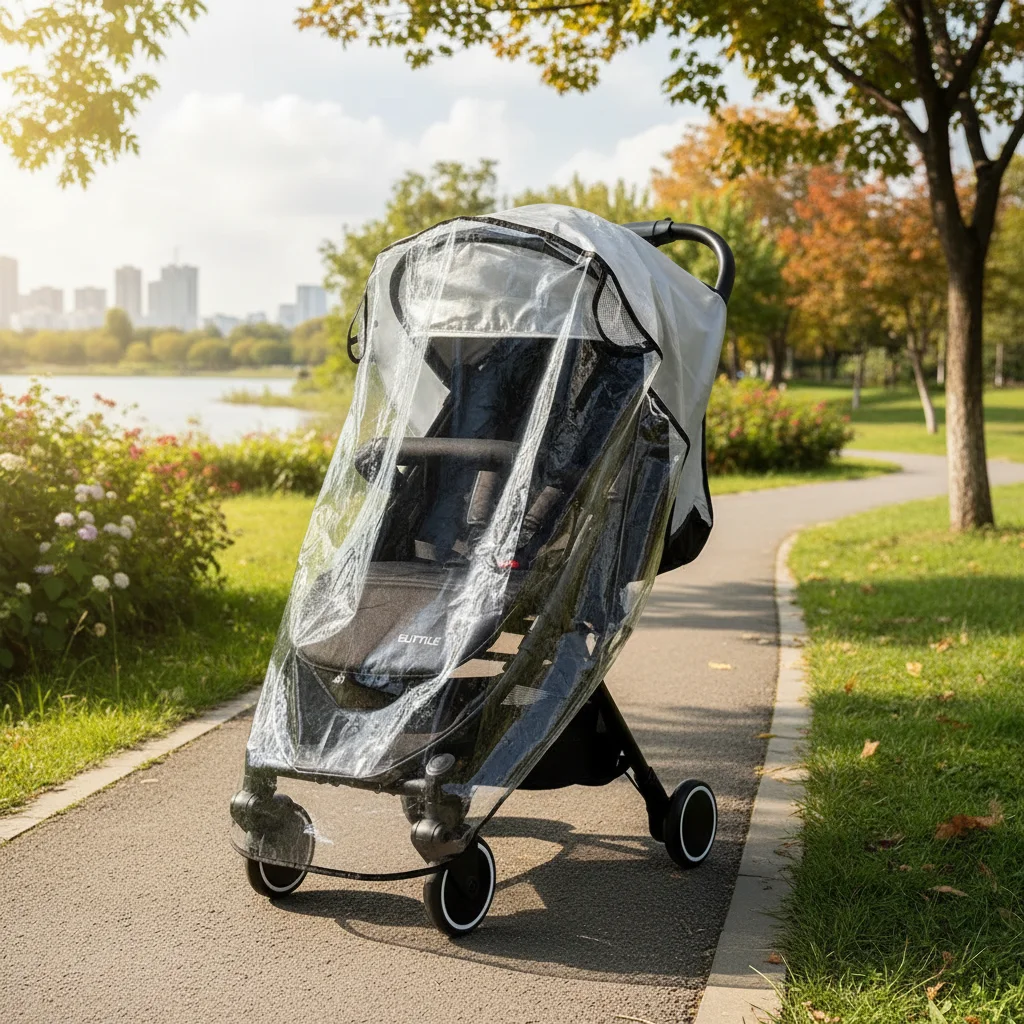 Rainproof Cover Portable Transparent Stroller Breathable Windproof Cart Raincoat 360 Degree Rainproof Cover Stroller Accessories
Rainproof Cover Portable Transparent Stroller Breathable Windproof Cart Raincoat 360 Degree Rainproof Cover Stroller Accessories