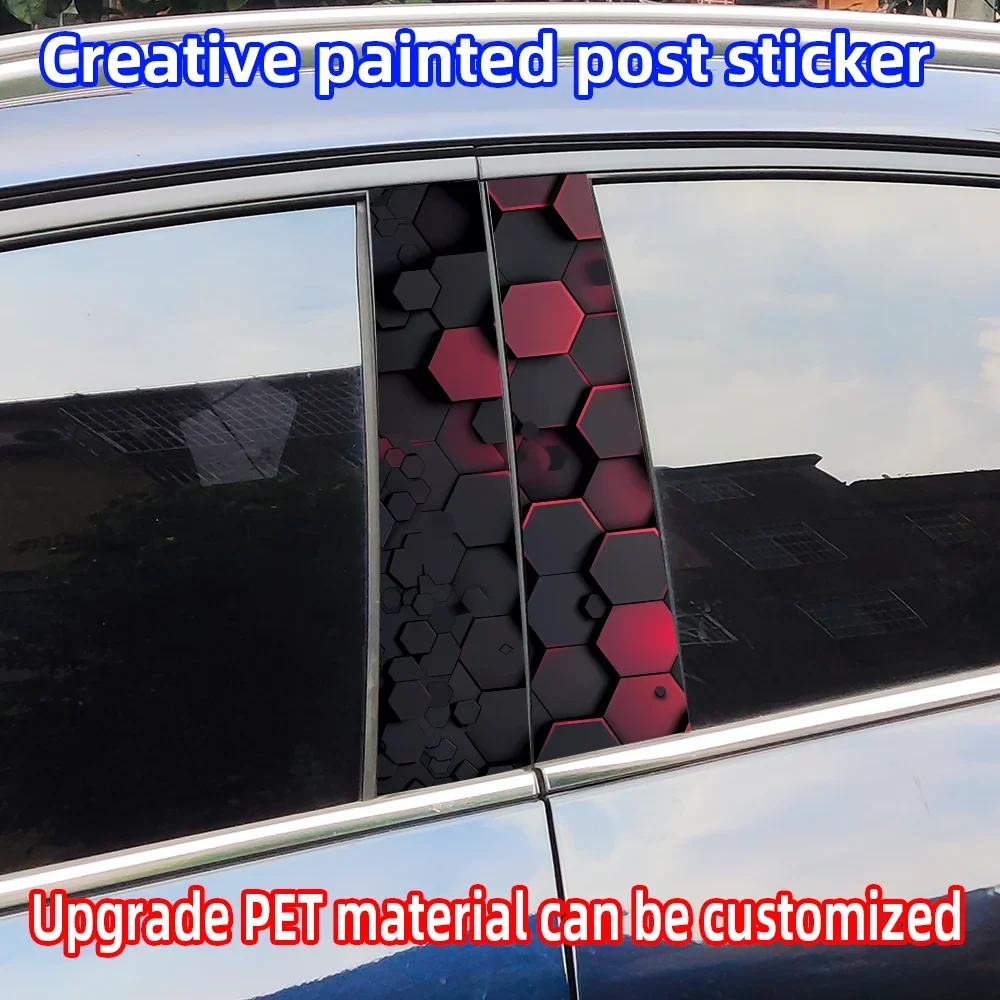 Honeycomb Car Stickers Waterproof Auto B Pillar Decor Cover Scratches Durable Car Doors Pillar Vinyl Decals Decors Accessories
Honeycomb Car Stickers Waterproof Auto B Pillar Decor Cover Scratches Durable Car Doors Pillar Vinyl Decals Decors Accessories