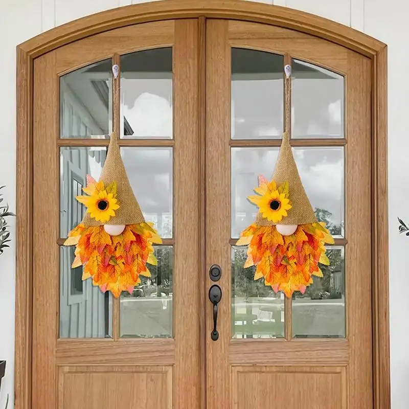 Thanksgiving Porch Decor Thanksgiving Day Gnome Decoration Hangable Porch Garland Artificial Flower Wreath For Party Wall Window
Thanksgiving Porch Decor Thanksgiving Day Gnome Decoration Hangable Porch Garland Artificial Flower Wreath For Party Wall Window