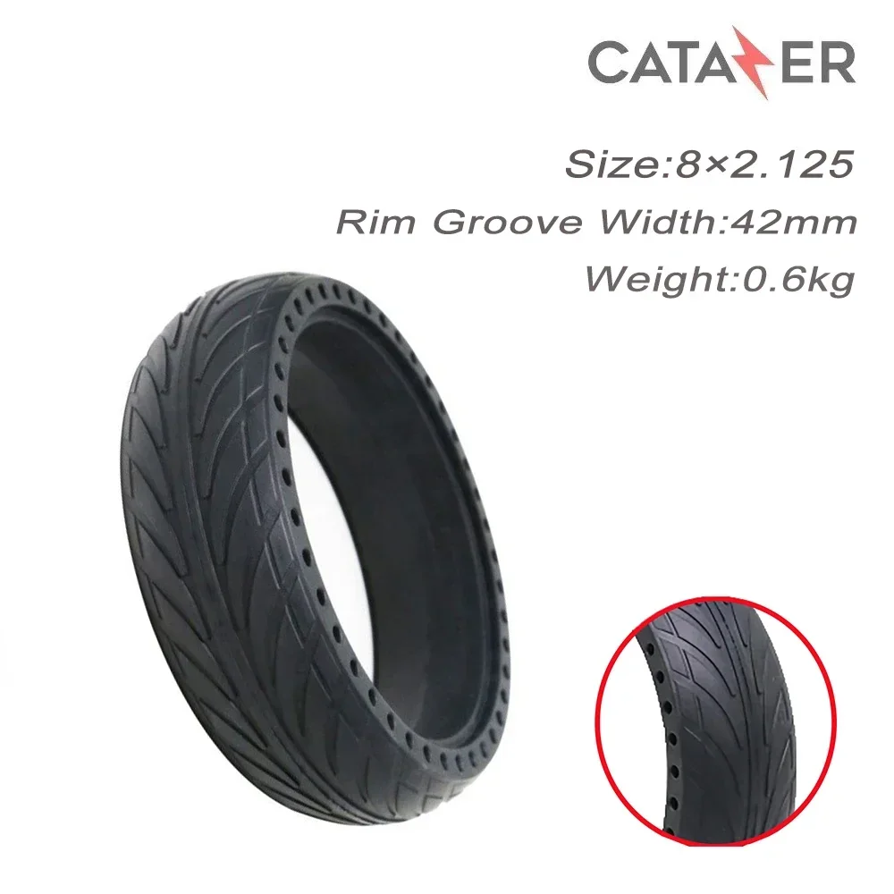 8 Inch 8×2.125 Honeycomb Solid Tire Electric Scooter Tire Non Pneumatic Explosion-proof Tyre for Ninebot Segway ES2
8 Inch 8×2.125 Honeycomb Solid Tire Electric Scooter Tire Non Pneumatic Explosion-proof Tyre for Ninebot Segway ES2