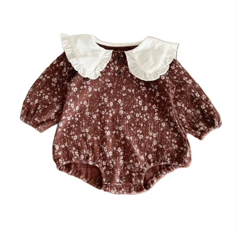 Baby Girls Jumpsuit Clothes Newborn Muslin Cotton Bodysuit Lace Princess Long sleeves Romper 0-24 Month
Baby Girls Jumpsuit Clothes Newborn Muslin Cotton Bodysuit Lace Princess Long sleeves Romper 0-24 Month