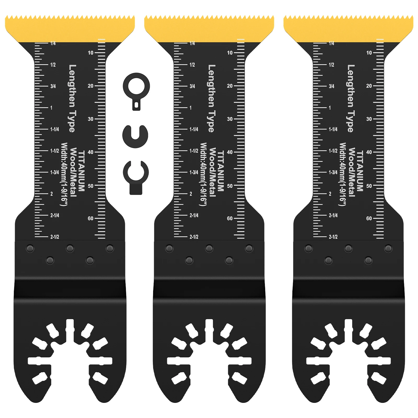 3Pcs Extra-Long Titanium Bi-Metal Oscillating Saw Blade Set Multifunctional Multitool Blades Universal Cutting Oscillating Blade
3Pcs Extra-Long Titanium Bi-Metal Oscillating Saw Blade Set Multifunctional Multitool Blades Universal Cutting Oscillating Blade
