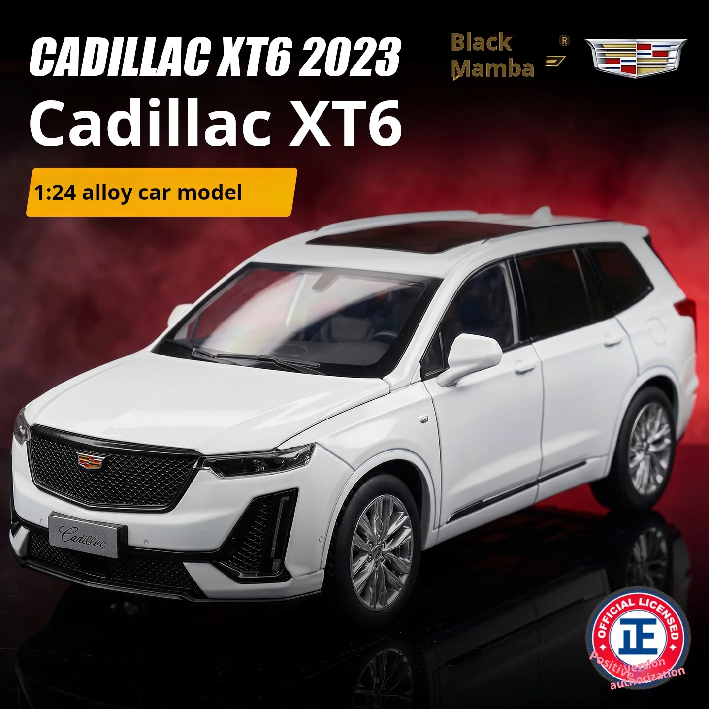 1:24 Cadillac XT6 Exquisite Alloy Simulation American Family SUV Car Model Decoration Toy Off-Road Vehicle Boys' Gift Collection
1:24 Cadillac XT6 Exquisite Alloy Simulation American Family SUV Car Model Decoration Toy Off-Road Vehicle Boys' Gift Collection