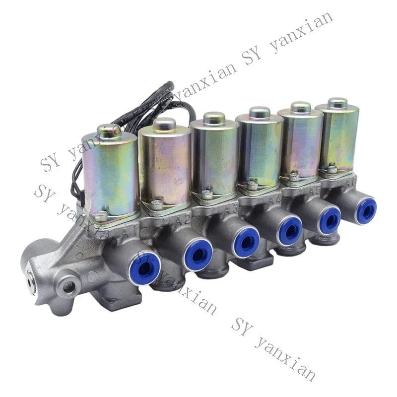 SY+ Solenoid Valves Set Assy 20Y6041611 20Y604-1611 For Komatsu PC200-8 PC200LC-8
SY+ Solenoid Valves Set Assy 20Y6041611 20Y604-1611 For Komatsu PC200-8 PC200LC-8