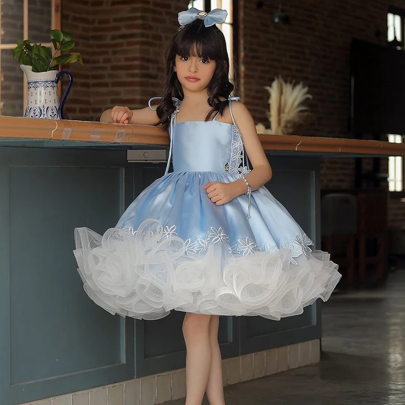 Eightree 2026 Customized Flower Girl Dress For Wedding Tulle Puffy Pleated Elegant Cute Baby Kids Birthday First Communion Gown
Eightree 2026 Customized Flower Girl Dress For Wedding Tulle Puffy Pleated Elegant Cute Baby Kids Birthday First Communion Gown