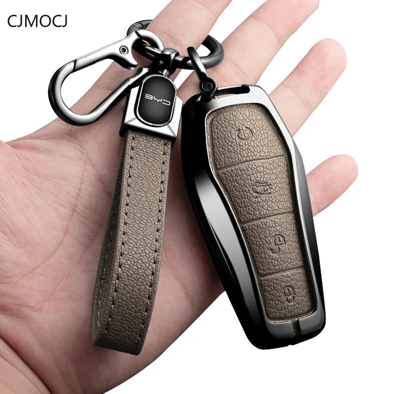 Premium Zinc Alloy Key Cover for BYD Song Plus/Yuan DM-i/Max/Han/Tang/Qin/Seagull/Chaser 05 - Protective Key Case Keybag
Premium Zinc Alloy Key Cover for BYD Song Plus/Yuan DM-i/Max/Han/Tang/Qin/Seagull/Chaser 05 - Protective Key Case Keybag