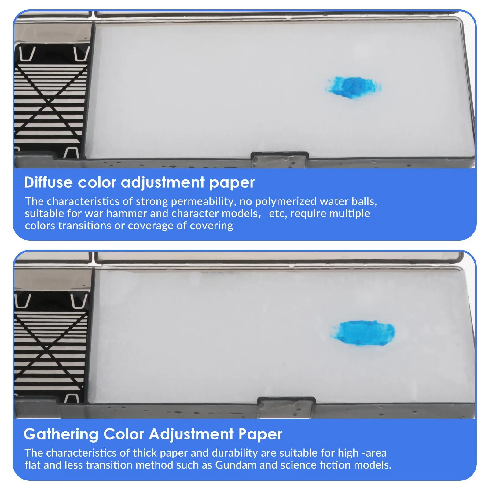 Wet Palette for Acrylic Painting Model Coloring Wet Tray for Acrylic Paints
Wet Palette for Acrylic Painting Model Coloring Wet Tray for Acrylic Paints