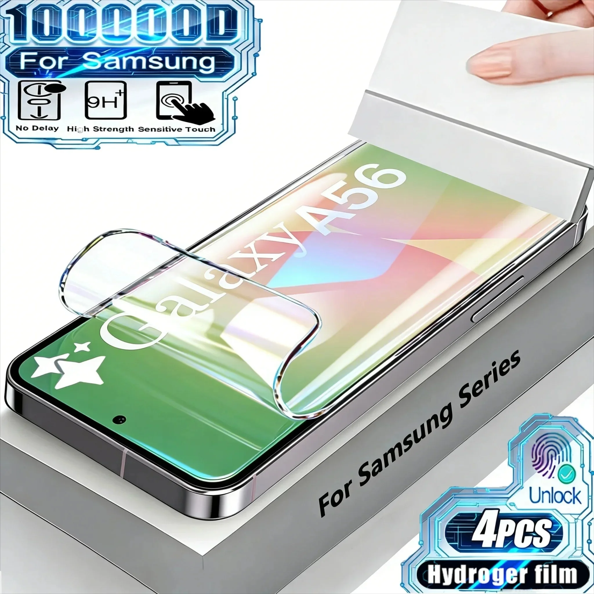 Soft Hydrogel Film For Samsung A56 5g A17 A36 A16 A26 A07 A55 A35 A25 Screen Protector for Galaxy S26 S25 S24 Ultra S23 FE S22
Soft Hydrogel Film For Samsung A56 5g A17 A36 A16 A26 A07 A55 A35 A25 Screen Protector for Galaxy S26 S25 S24 Ultra S23 FE S22
