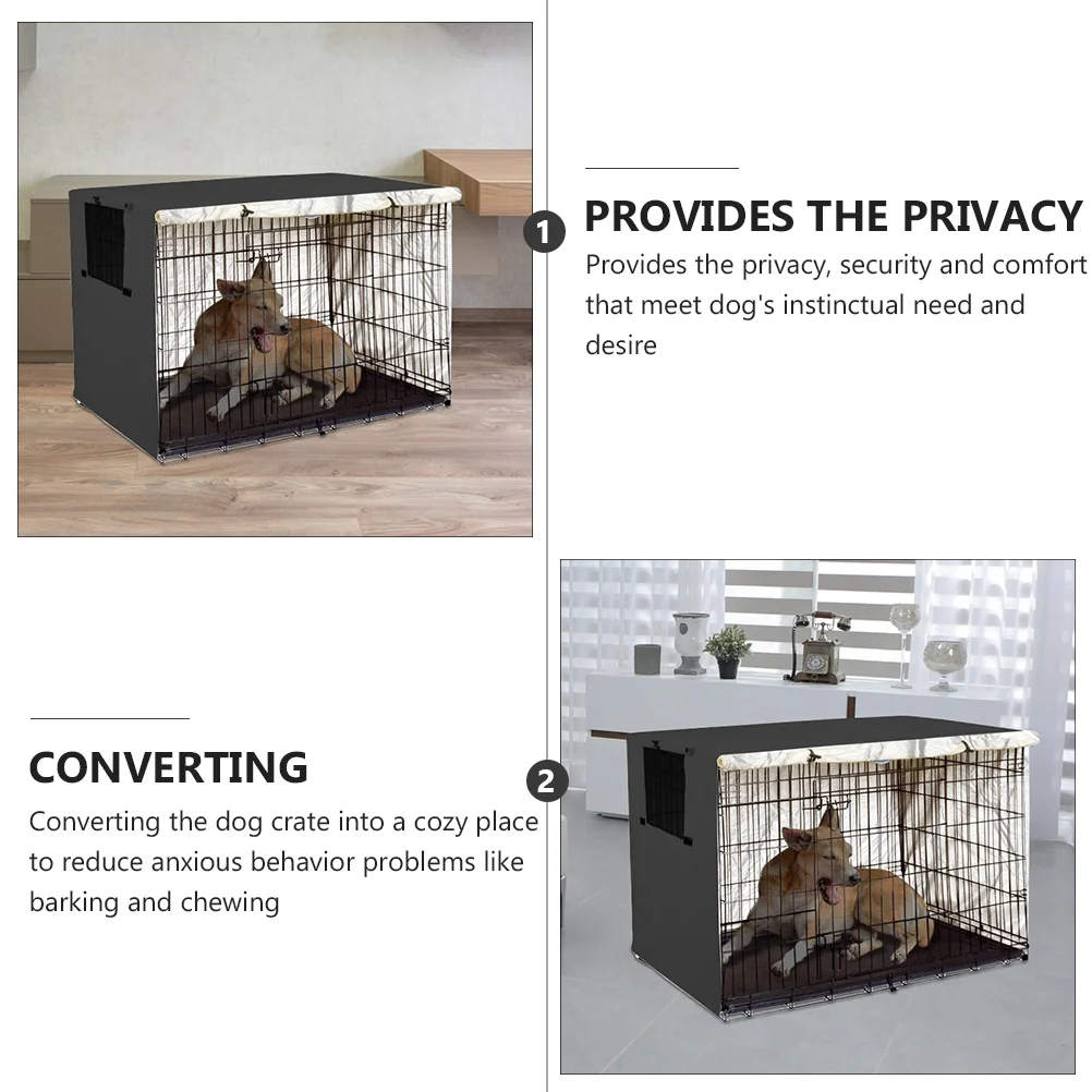 Pet Cage Protection Cover Dog Privacy Crate Oxford Cloth Waterproof Easy to Carry Durable Lightweight Outdoor Toy
Pet Cage Protection Cover Dog Privacy Crate Oxford Cloth Waterproof Easy to Carry Durable Lightweight Outdoor Toy