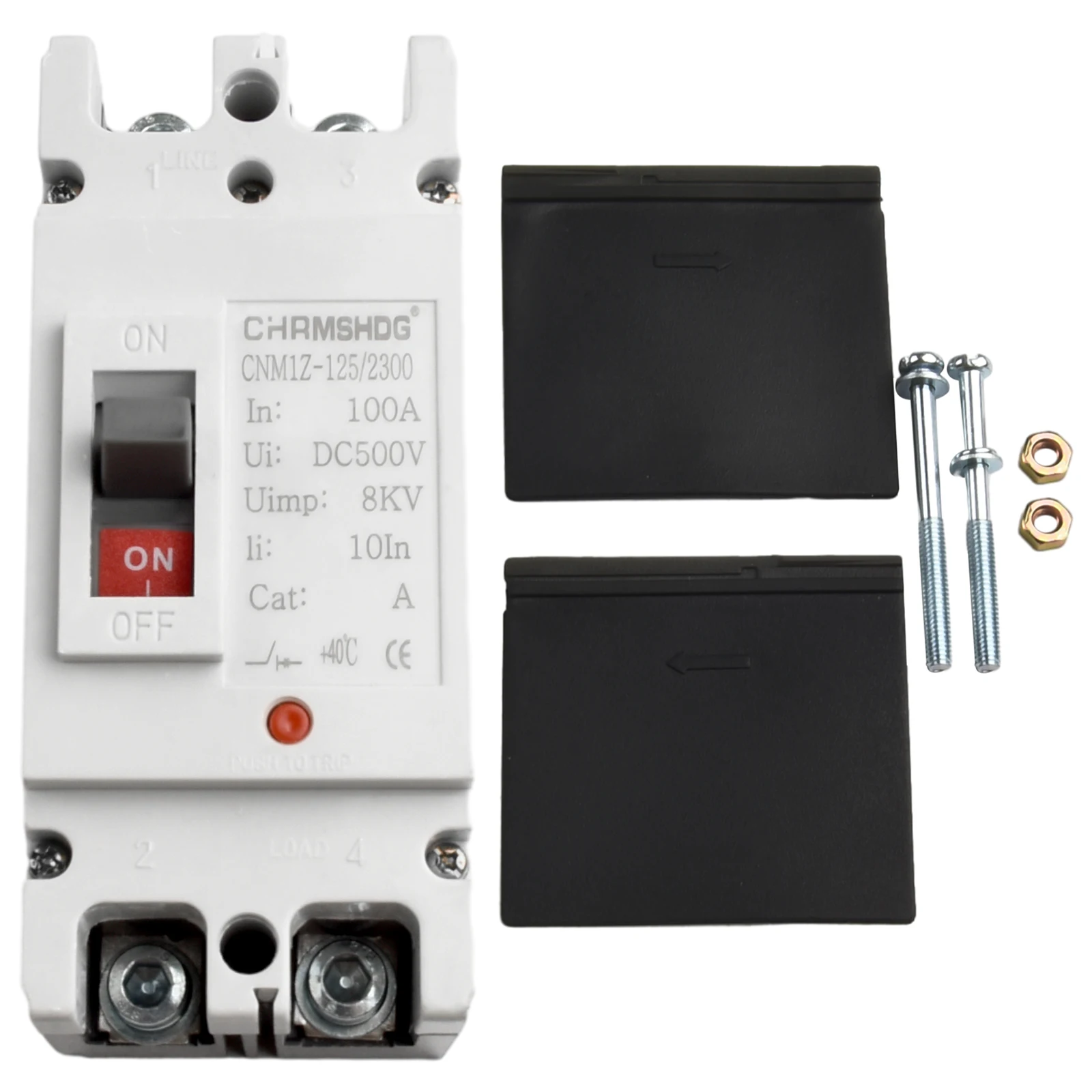 MCCB 2P DC Circuit Breaker for Solar Power and PV Battery Systems 600V DC Molded Case Rated for Currents up to 160A
MCCB 2P DC Circuit Breaker for Solar Power and PV Battery Systems 600V DC Molded Case Rated for Currents up to 160A