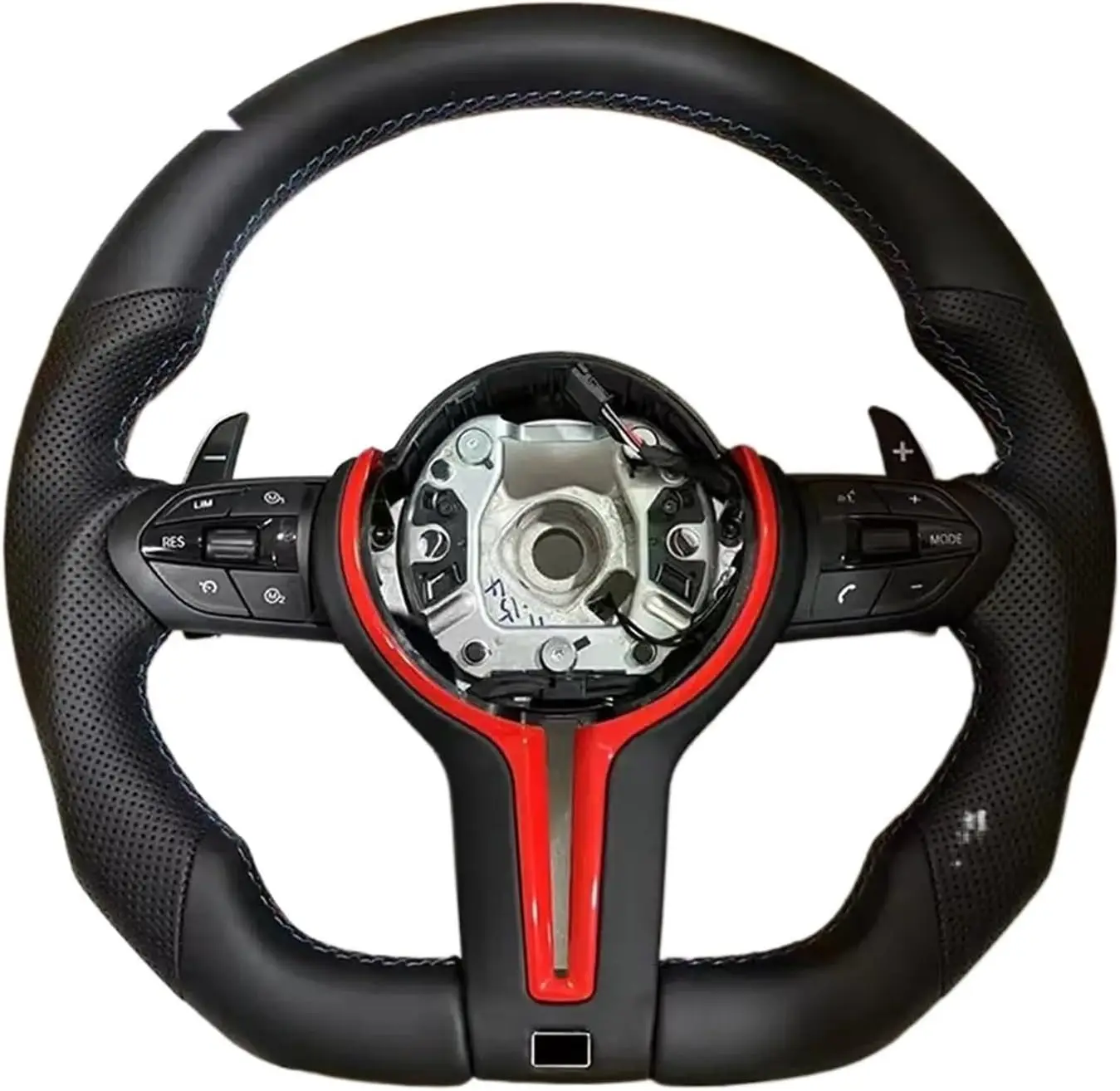 Compatible For BMW F30 F20 F48 M3 F80 F25 E90 E87 X5 E70 F01 F10 Steering Wheel Black Perforated Leather Sport Upgrade Modify As
Compatible For BMW F30 F20 F48 M3 F80 F25 E90 E87 X5 E70 F01 F10 Steering Wheel Black Perforated Leather Sport Upgrade Modify As