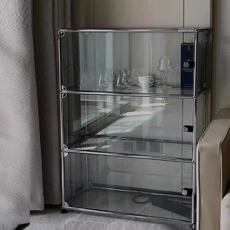 Kitchen Cabinet Stainless Steel Glass Living Room Cabinets Storage Locker Dresser Crack Shelves Display Cabinet Wardrobe
Kitchen Cabinet Stainless Steel Glass Living Room Cabinets Storage Locker Dresser Crack Shelves Display Cabinet Wardrobe