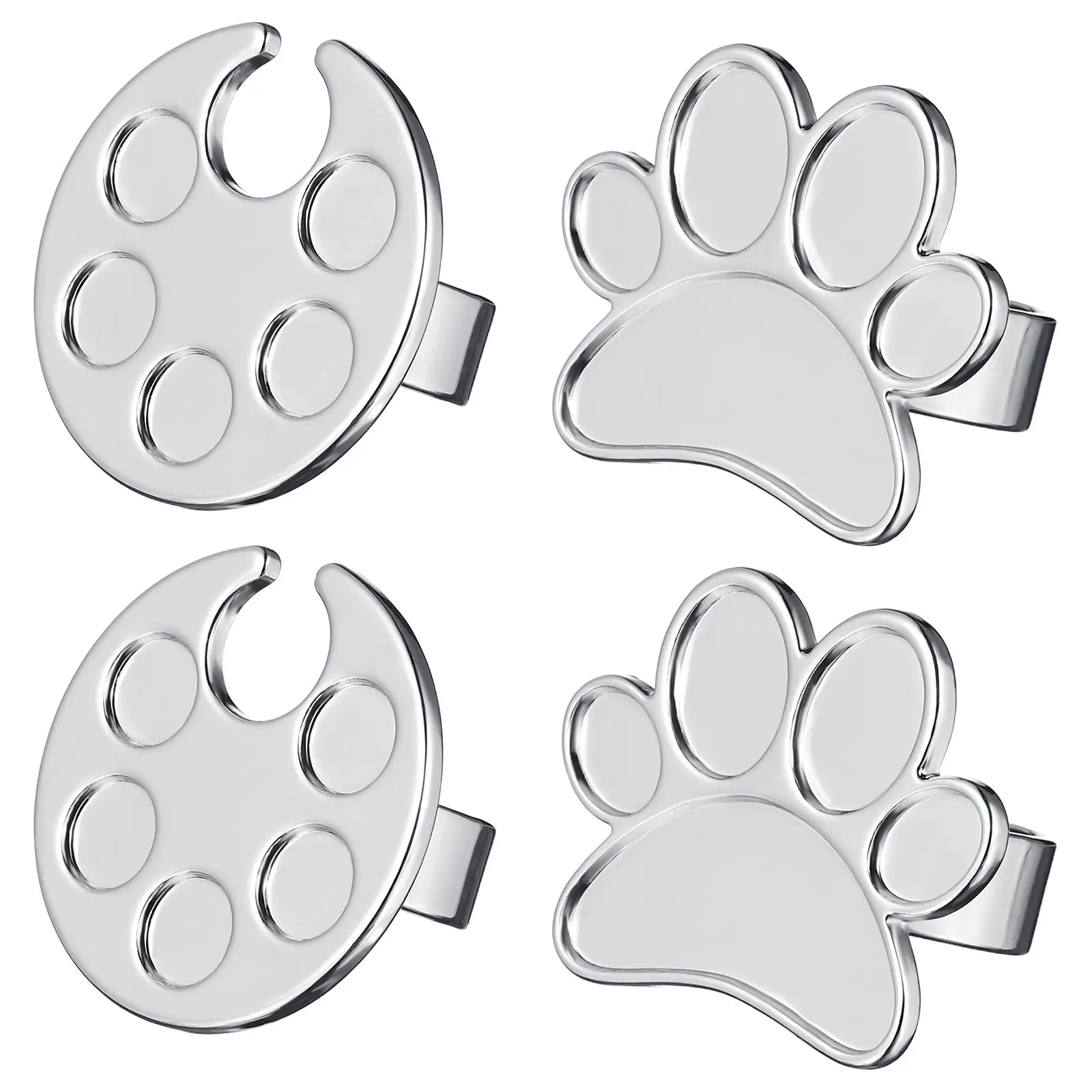 4 Pcs Palette Stainless Steel Nail Color Holders Ring Mixing Color Holder for Gel Polish Manicure Accessories
4 Pcs Palette Stainless Steel Nail Color Holders Ring Mixing Color Holder for Gel Polish Manicure Accessories