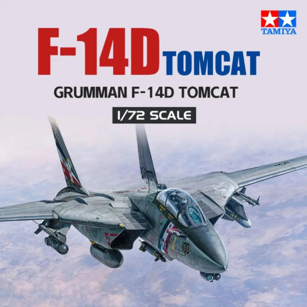 TAMIYA Plastic Assemble Aircraft Model Kit 60795 Grumman F-14D Tomcat 1/72 Plastic Model Kit
TAMIYA Plastic Assemble Aircraft Model Kit 60795 Grumman F-14D Tomcat 1/72 Plastic Model Kit