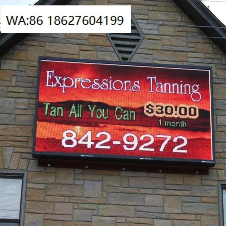 LED SignageHigh Brightness P3 P4 P5 Waterproof LED Display Panel Outdoor Wall Mounted Front Service Advertising LED Screen
LED SignageHigh Brightness P3 P4 P5 Waterproof LED Display Panel Outdoor Wall Mounted Front Service Advertising LED Screen