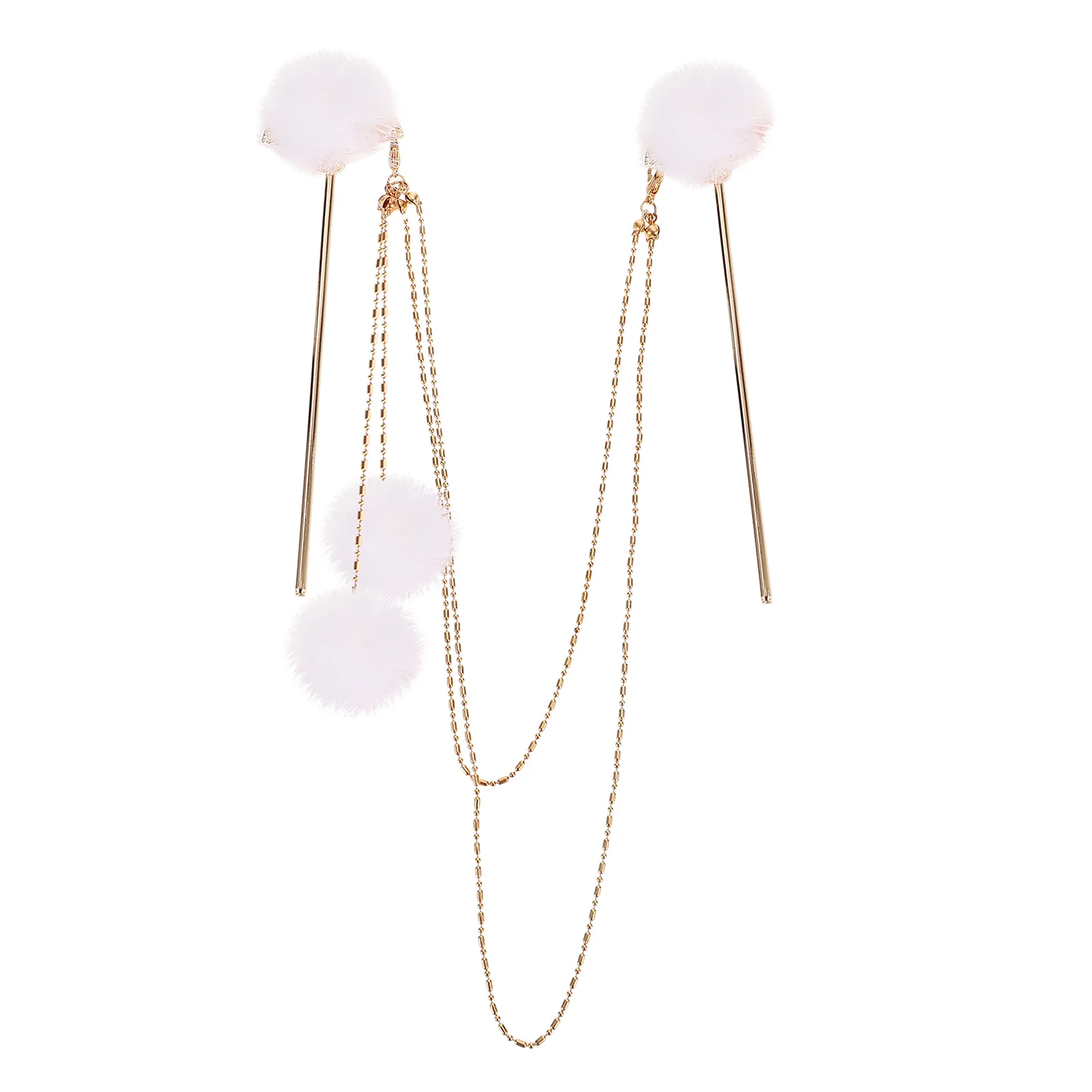 Classic Chinese Style Double Chain Hairpin Tassel Hair Stick Beautiful Hair Fork for Women Girls Chinese Style Hairpin
Classic Chinese Style Double Chain Hairpin Tassel Hair Stick Beautiful Hair Fork for Women Girls Chinese Style Hairpin