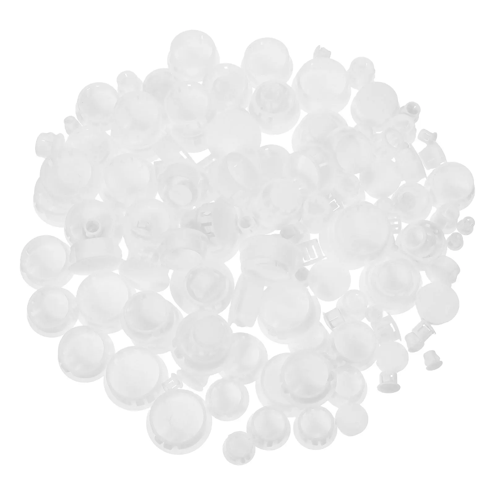 160 Pcs White Plastic Hole Plugs Smooth Sturdy Resistant Deformation Weather Long Use Easy Installation
160 Pcs White Plastic Hole Plugs Smooth Sturdy Resistant Deformation Weather Long Use Easy Installation