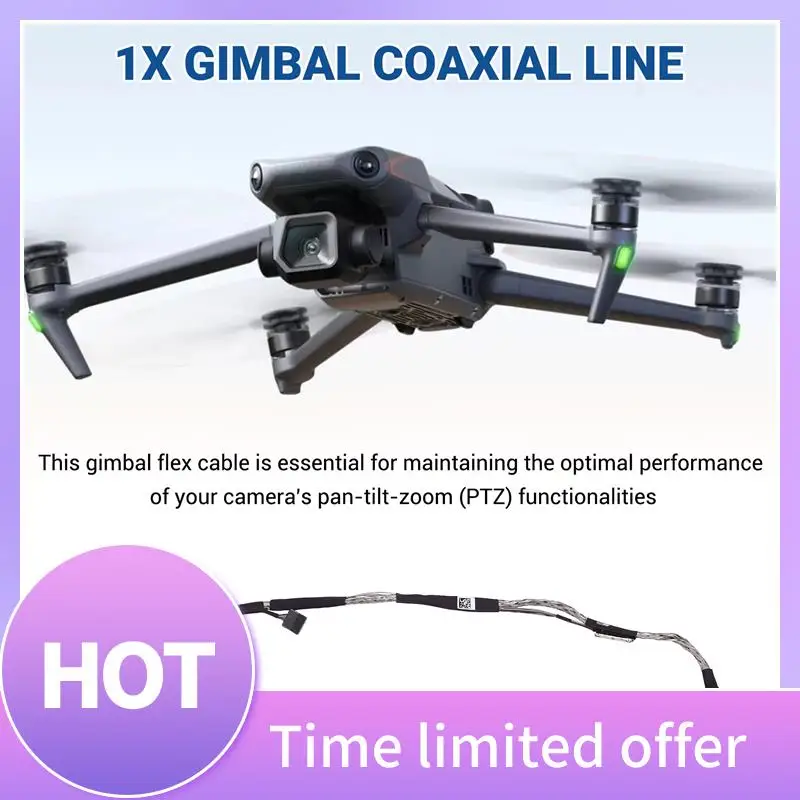 ABFN-For DJI Mavic 3 Classic Camera Gimbal Coaxial Line PTZ Cable Signal Line Transmission Flex Wire
ABFN-For DJI Mavic 3 Classic Camera Gimbal Coaxial Line PTZ Cable Signal Line Transmission Flex Wire