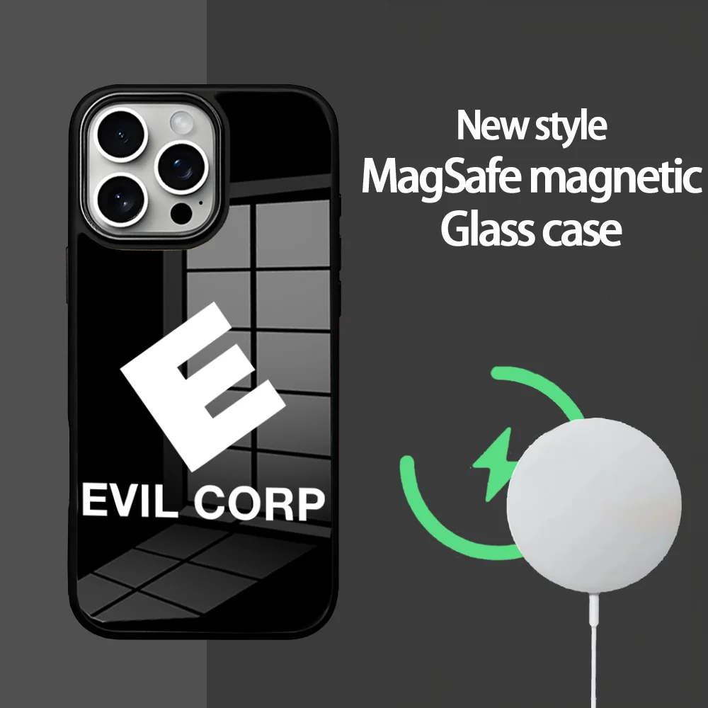 E-Corp Mr. Robot Phone Case For IPhone 16 15 14 13 12 11 Pro Max Plus Mini Magsafe Mirror Wireless Magnetic Cover
E-Corp Mr. Robot Phone Case For IPhone 16 15 14 13 12 11 Pro Max Plus Mini Magsafe Mirror Wireless Magnetic Cover
