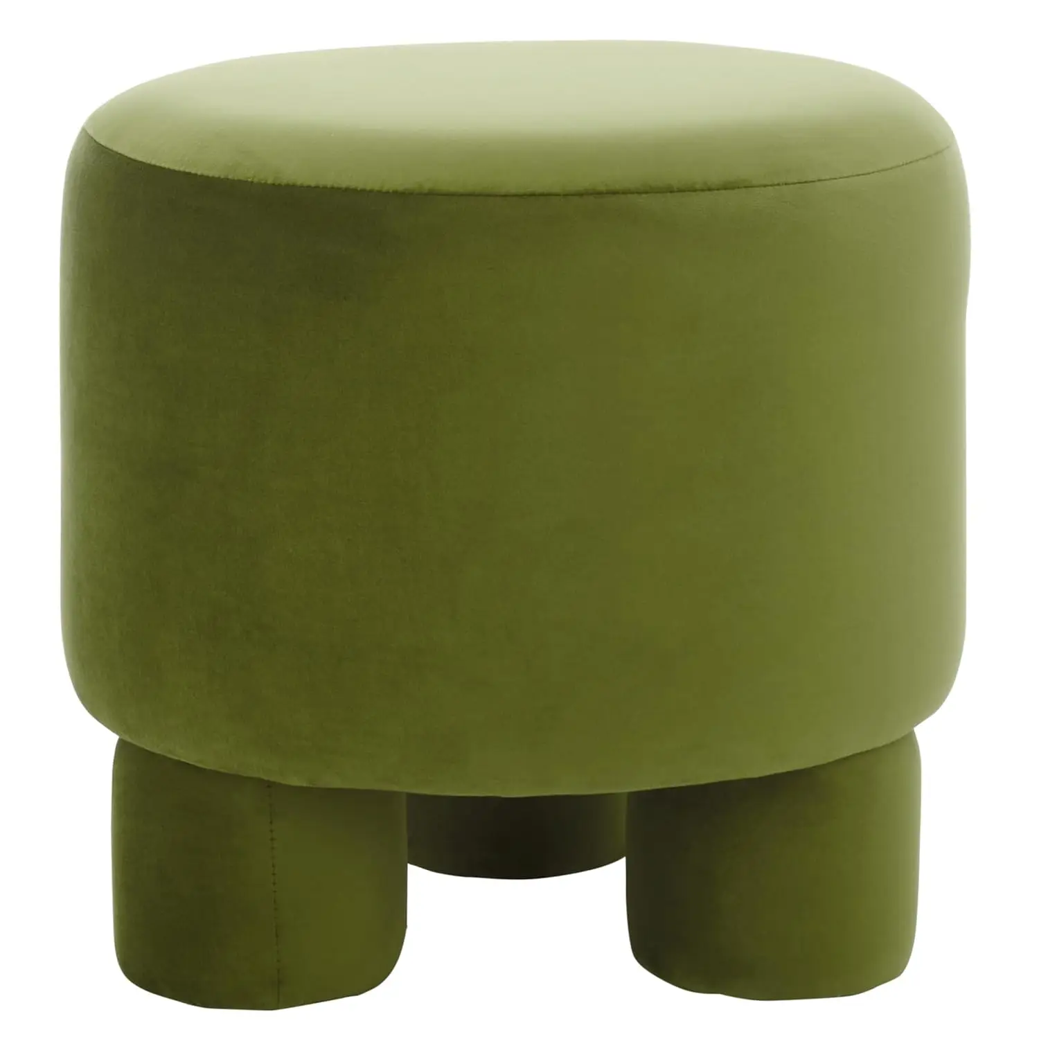 Home Collection Olive Green Velvet Round Ottoman, Customized
Home Collection Olive Green Velvet Round Ottoman, Customized