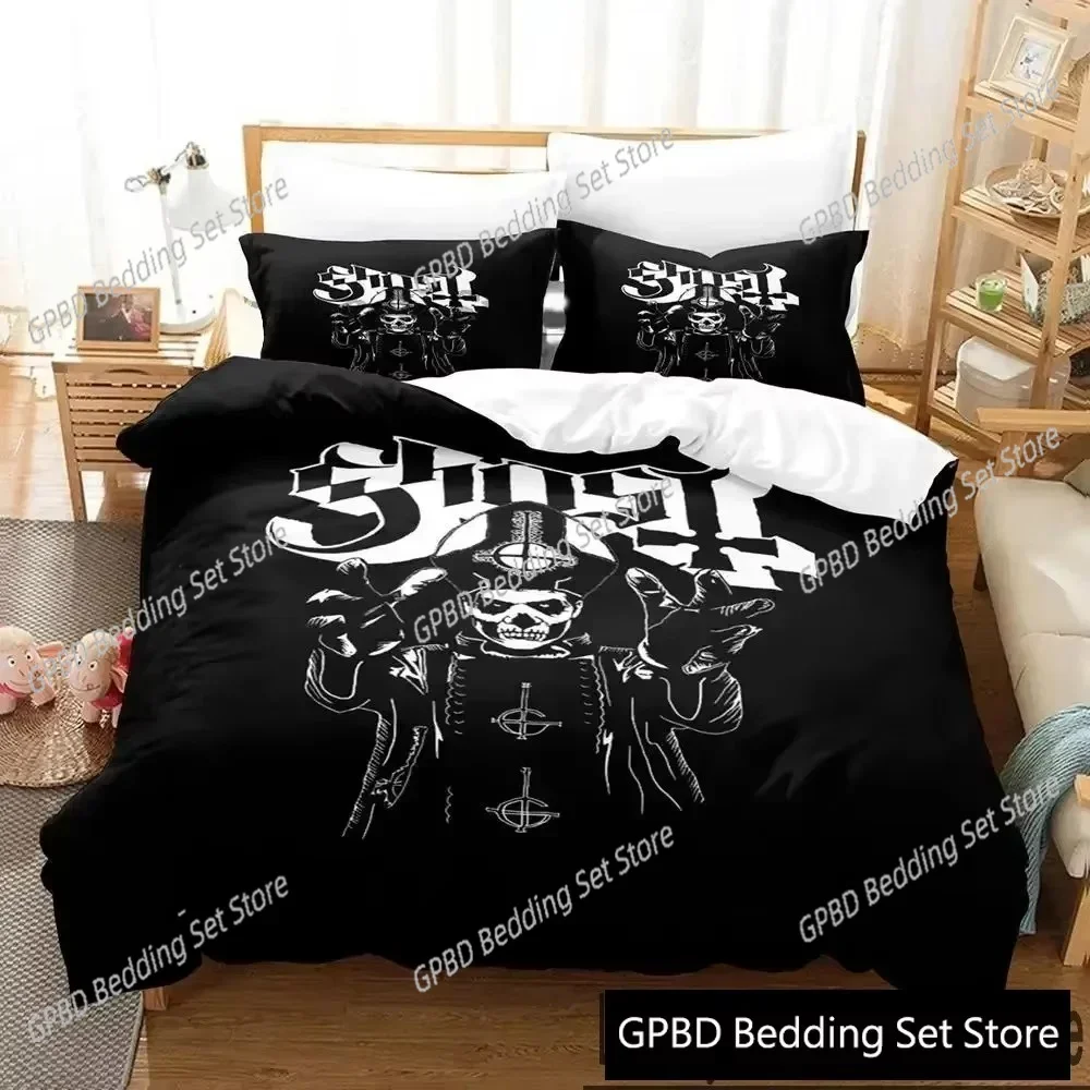 Ghost Rock Band Swedish 3D NEW Duvet Cover Pillowcase Bedding Set Adult Boy Girl Bedroom Decoration Children Single Double Large
Ghost Rock Band Swedish 3D NEW Duvet Cover Pillowcase Bedding Set Adult Boy Girl Bedroom Decoration Children Single Double Large