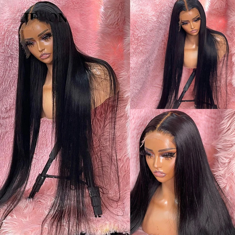 Long Straight Black 22inch Glueless 180Density Deep Lace Front Wig For Women With Baby Hair Preplucked Daily
Long Straight Black 22inch Glueless 180Density Deep Lace Front Wig For Women With Baby Hair Preplucked Daily