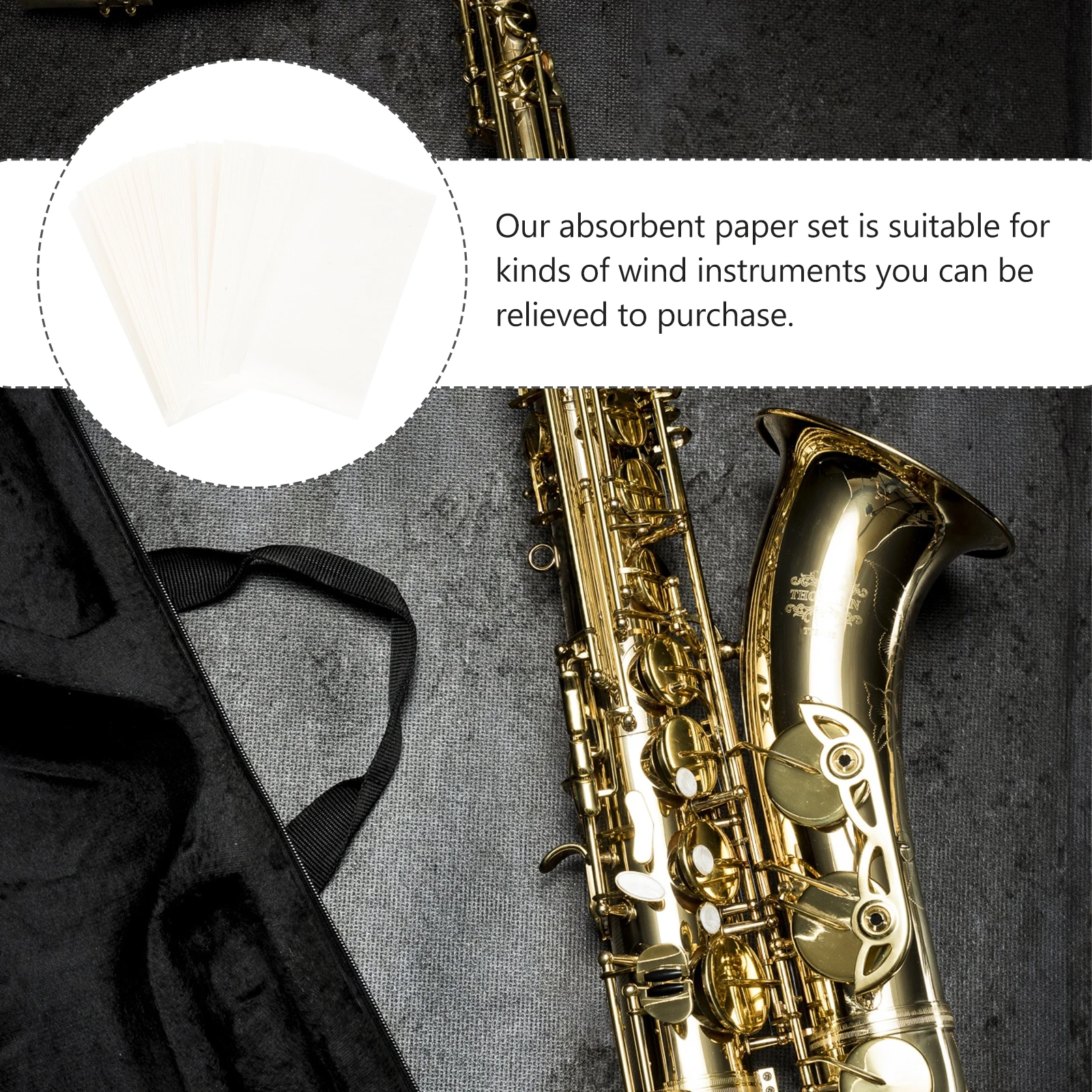 100pcs Saxophone Flute Pad Absorbent Paper Portable Wind Instrument Cleaning Tool Key Cushion Maintenance Supplies For
100pcs Saxophone Flute Pad Absorbent Paper Portable Wind Instrument Cleaning Tool Key Cushion Maintenance Supplies For