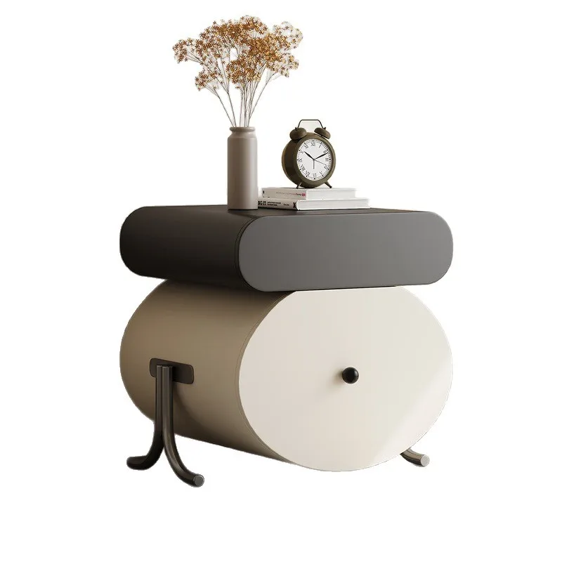 New Italian minimalist bedside table Bedroom bed Premium cream wind simple bedside table
New Italian minimalist bedside table Bedroom bed Premium cream wind simple bedside table